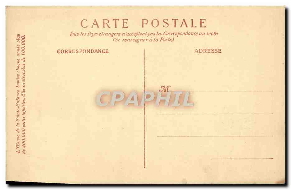 CPA Raphael Sanzio  — Verso