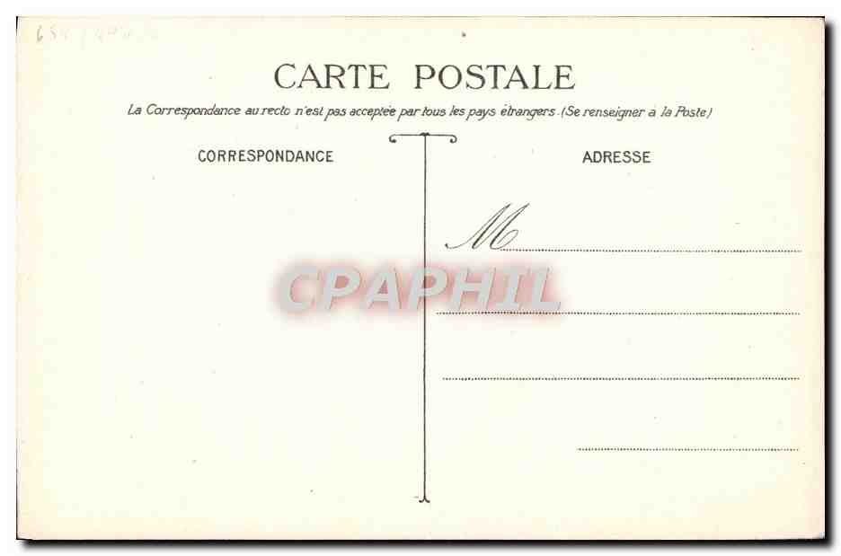 CPA Les humouristes de jadis Gavarni  — Rückseite