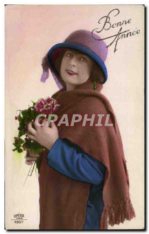 CPA Fantaisie Femme