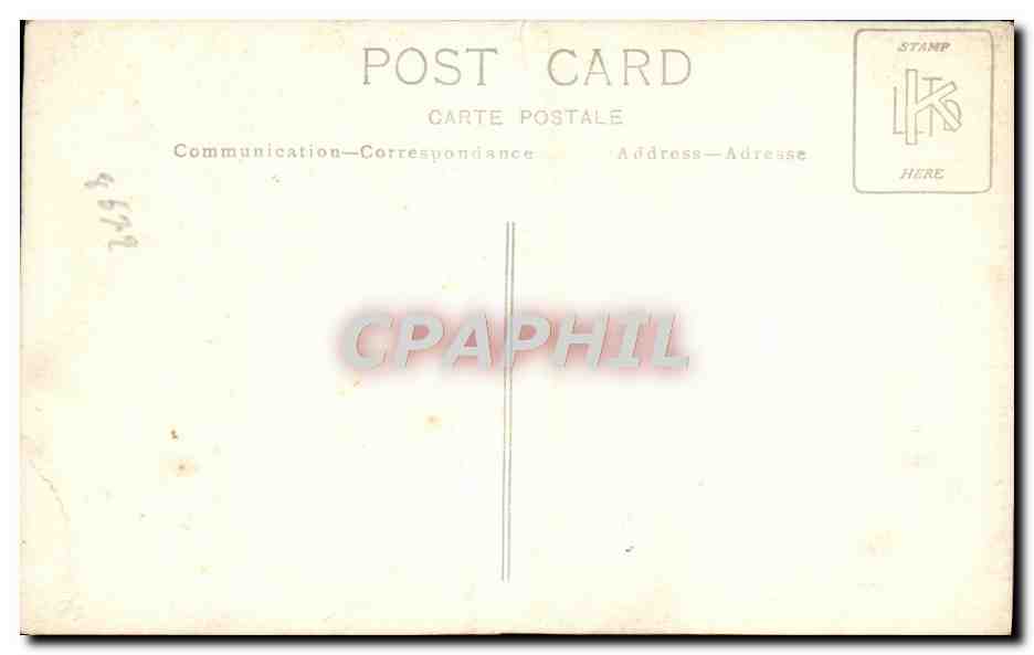 CARTE PHOTO Mariage  — Verso