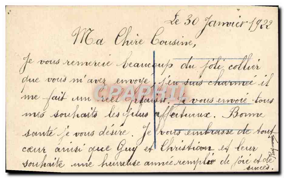 CPA Fantaisie Moulin a vent — Back