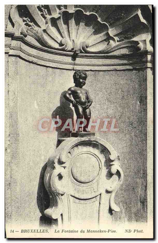 CPA Bruxelles Manneken Pis Fontaine 