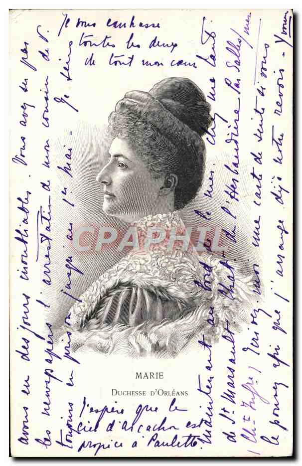 Marie d'Orléans — Duchesse d'Orléans — Librairie Nationale, Paris