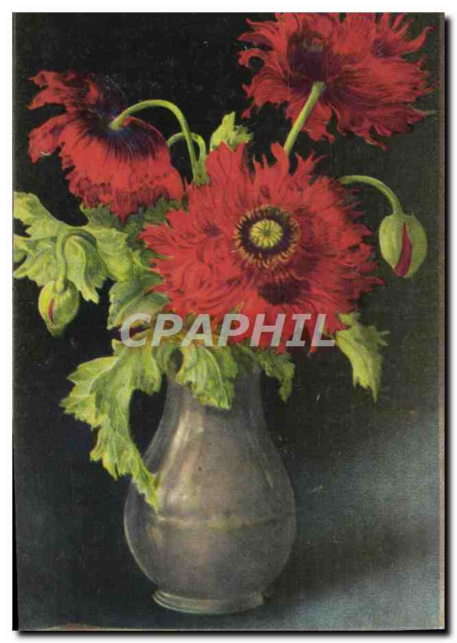 CPA Fantaisie Fleurs