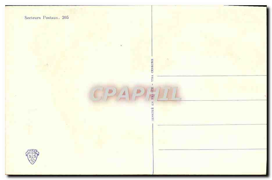 CPA Femme Ange Lettre  — Rückseite