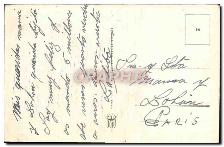 CPA Fantaisie Enfants Piano Chien  — Verso