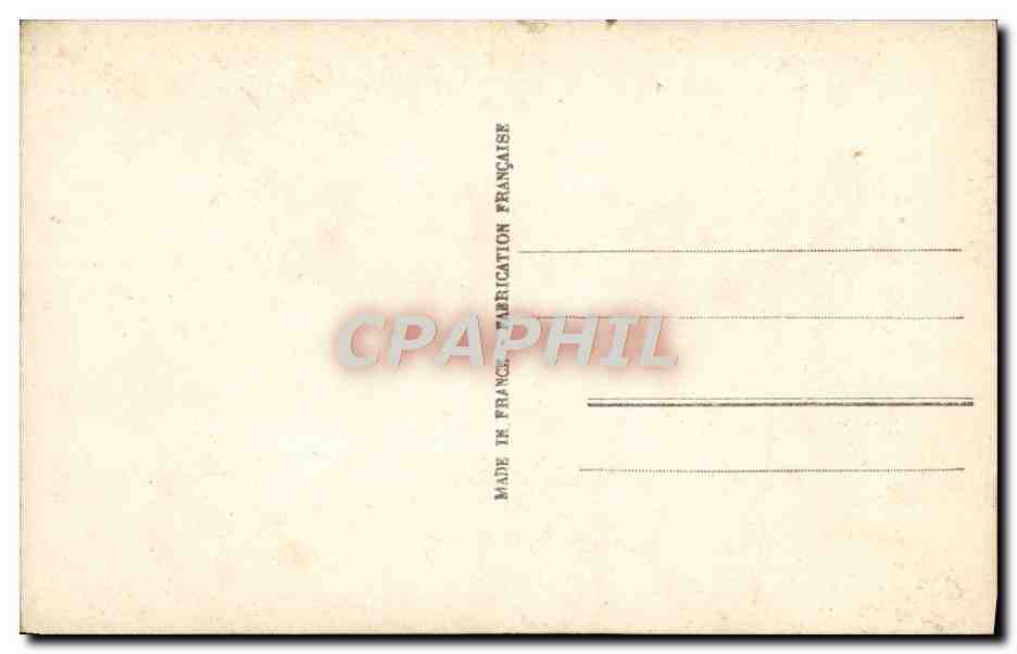 CPA Fantaisie Femme — Verso