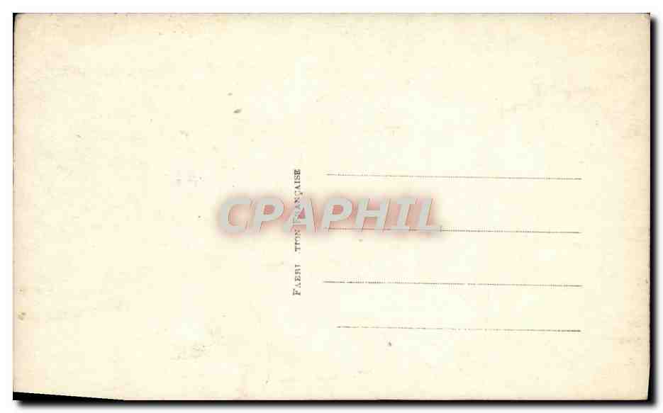 CPA Fantaisie Femme  — Verso