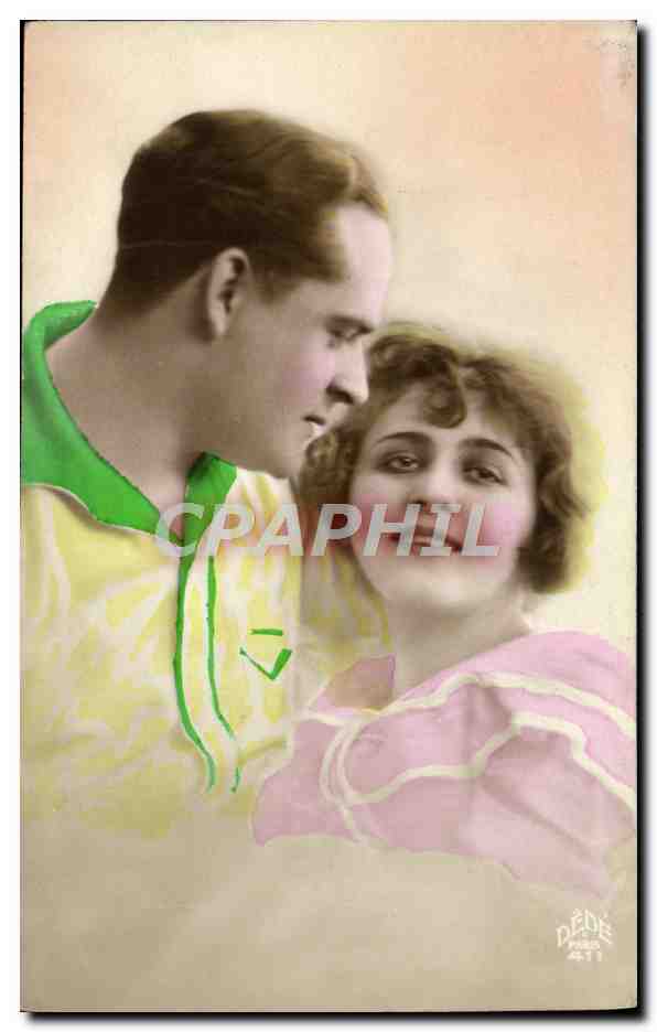 Jeune couple — portrait colorisé — DÉDÉ PARIS 471