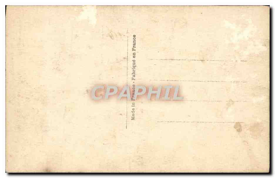 CPA Fantaisie Femme — Verso
