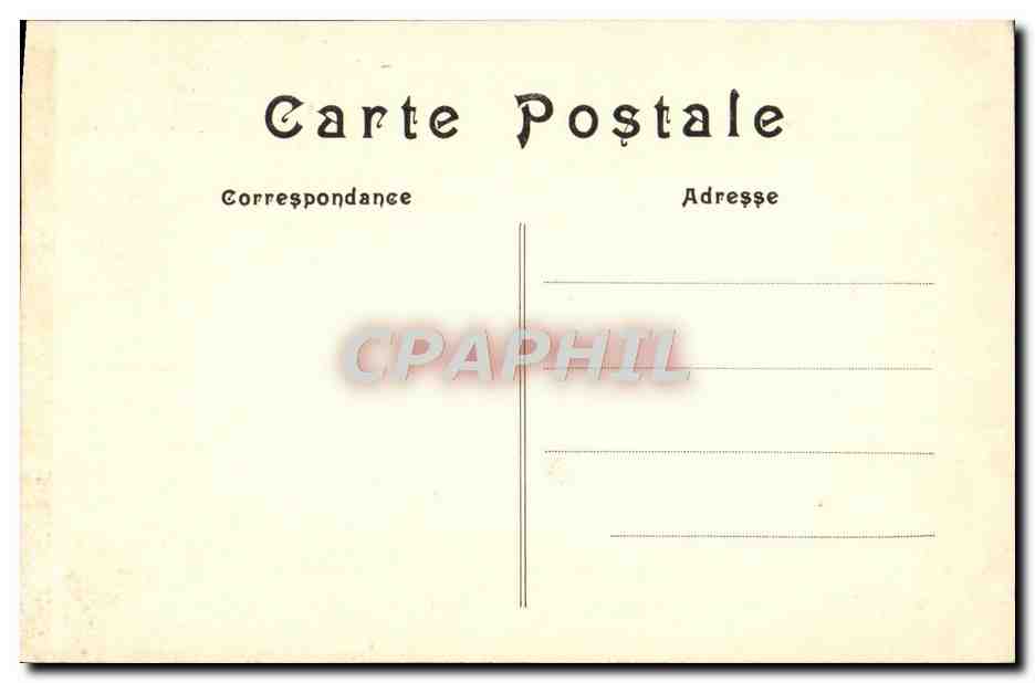 CPA Musee de marine Le Rivoli Venise 1812  — Back