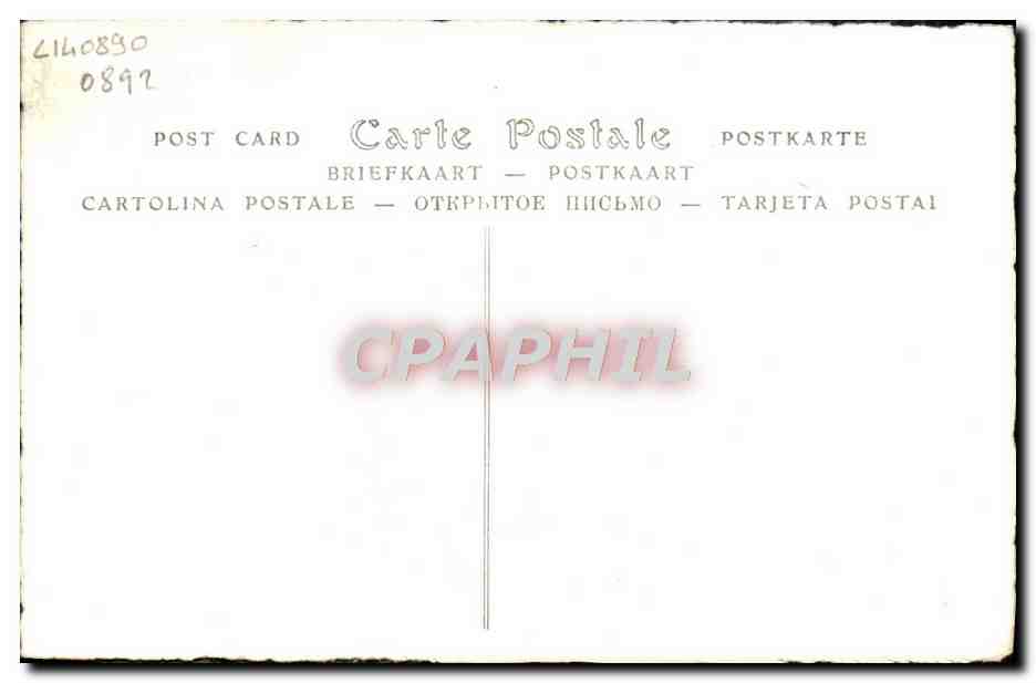 CPA Costume Les douze mois de l'annee Toilettes de sport  — Rückseite