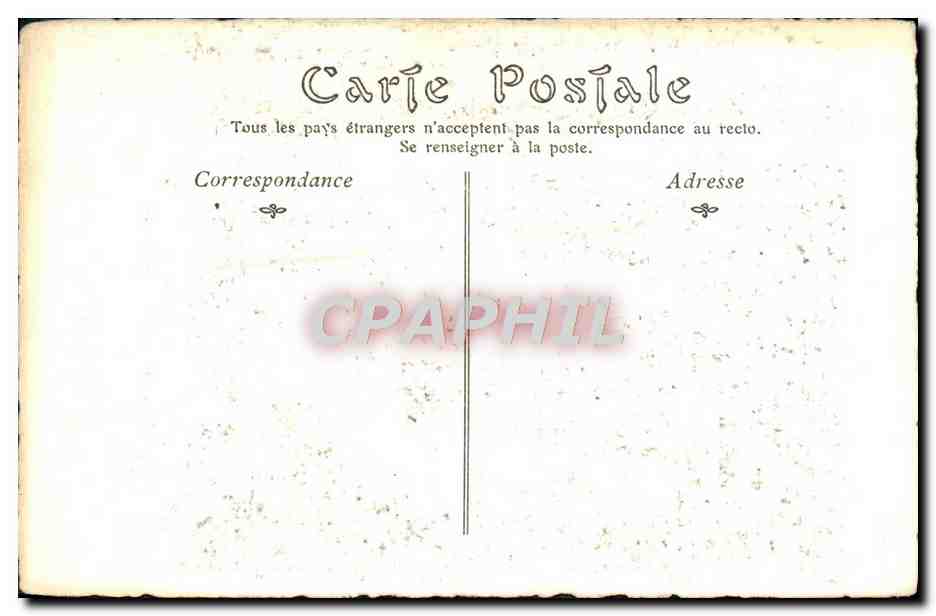 CPA Epoque de Louis XIV La vie d'un petit maitre La toilette Coiffeur  — Rückseite