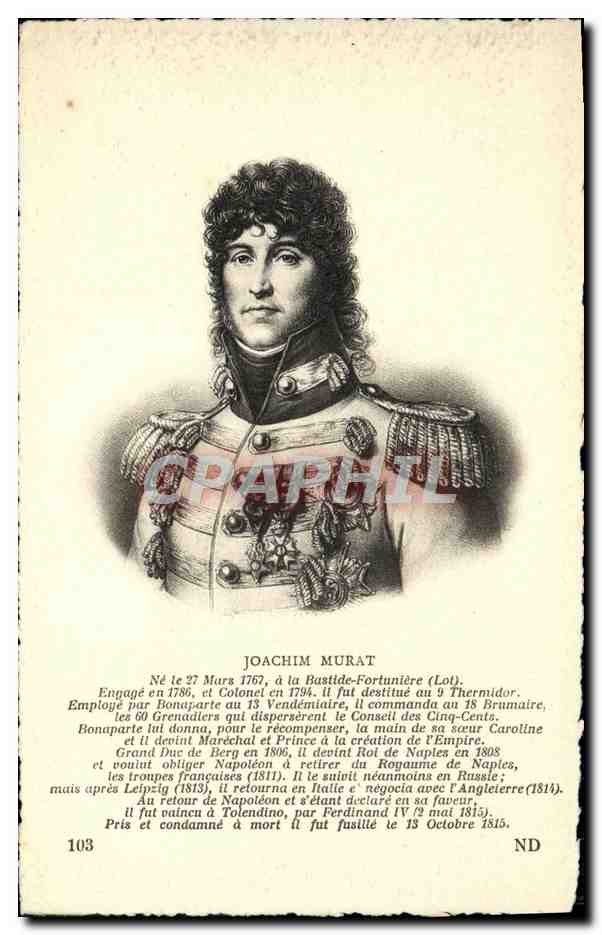 CPA Joachim Murat Bastide Fortuniere