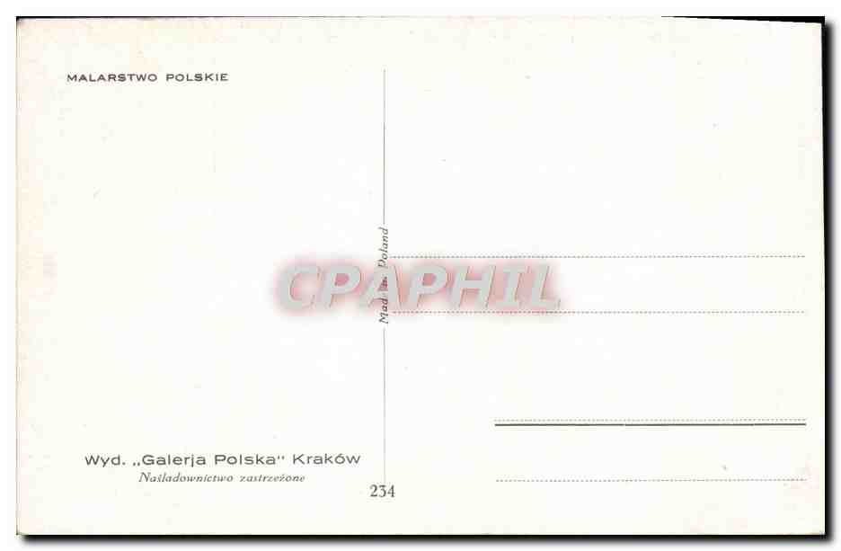 CPA Hanka Sttachiewicz — Verso