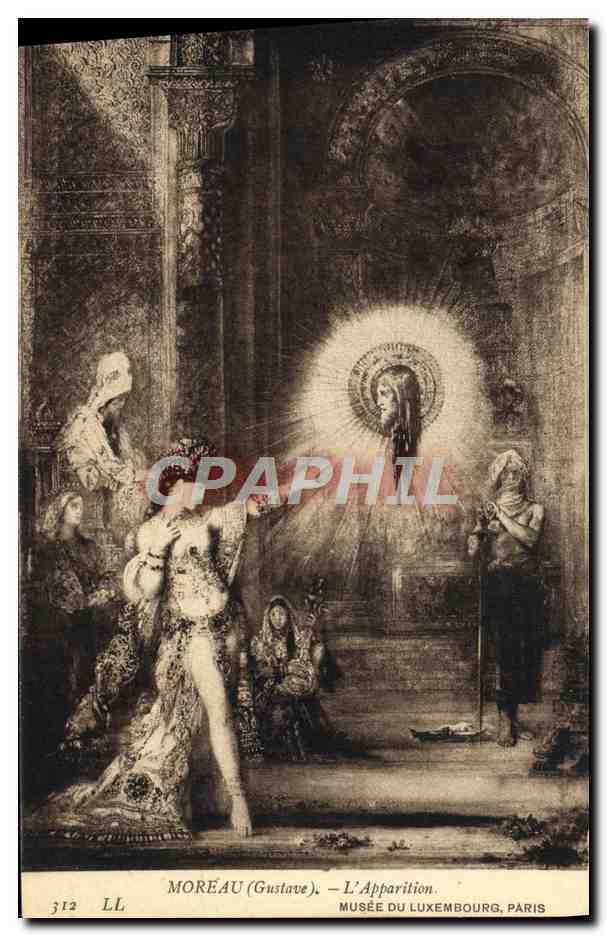 CPA Moreau L'apparition Musee du Luxembourg Paris 