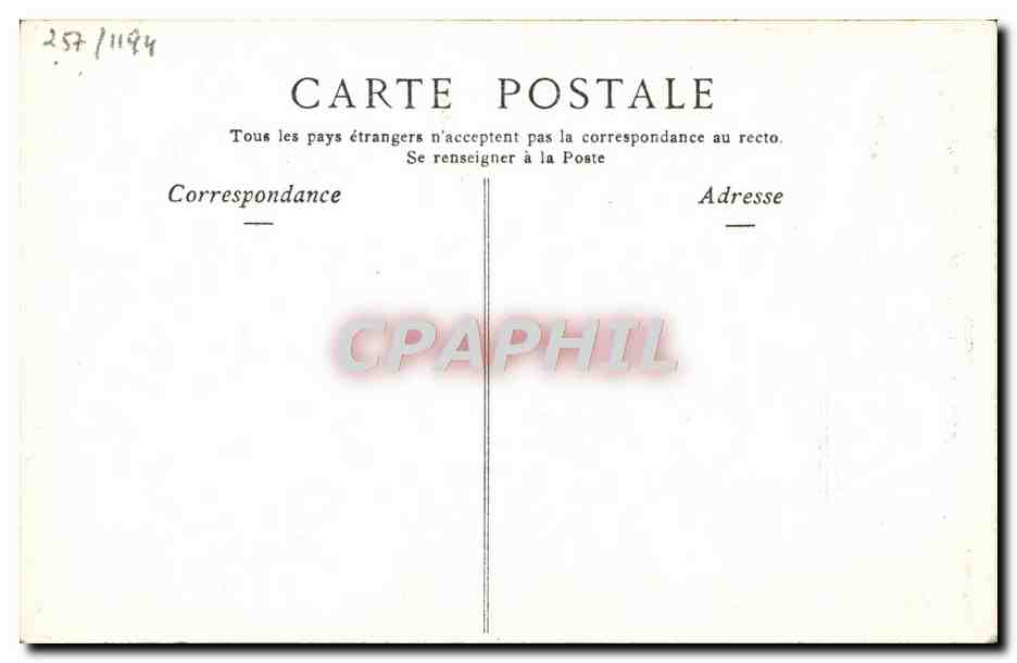 Statue nue — détail — sans éditeur ni numéro visible — Verso