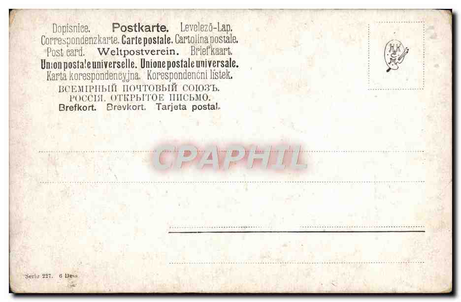 CPA Paysage au bord de la mer Bateau — Verso
