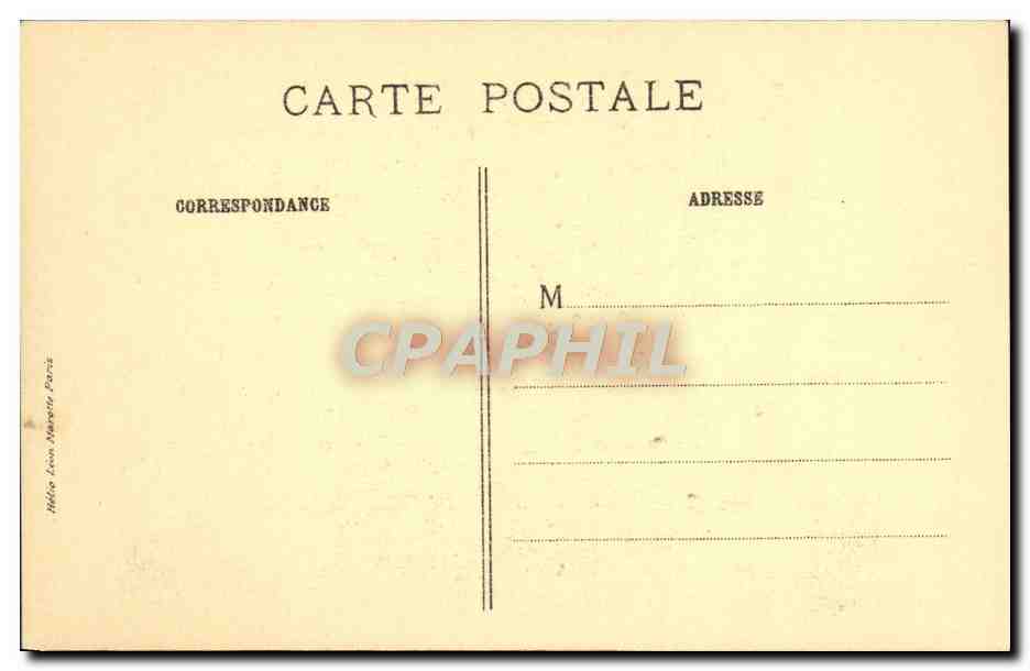 CPA Murillo Franciscain musee Jacquemart Andre — Verso