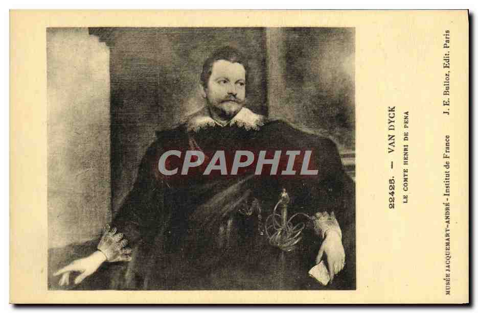 CPA Van Dyck Comte Henri de Pena Musee Jacquemart Andre