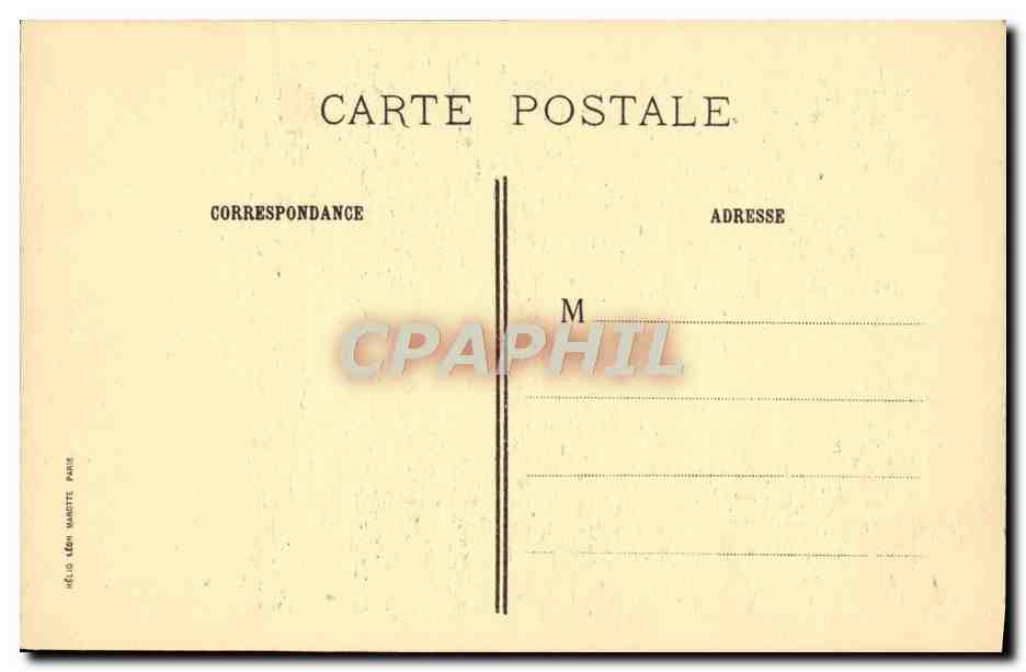 CPA Van Dyck Comte Henri de Pena Musee Jacquemart Andre — Verso