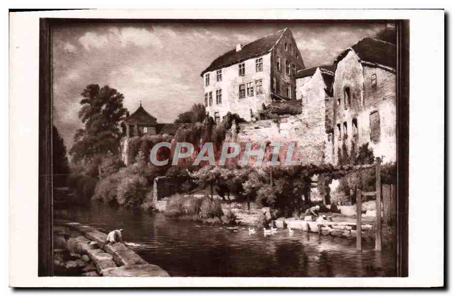 CPA Salon de Parisd Renaudin Vieux chateau sur la Sarre a Fenetrange