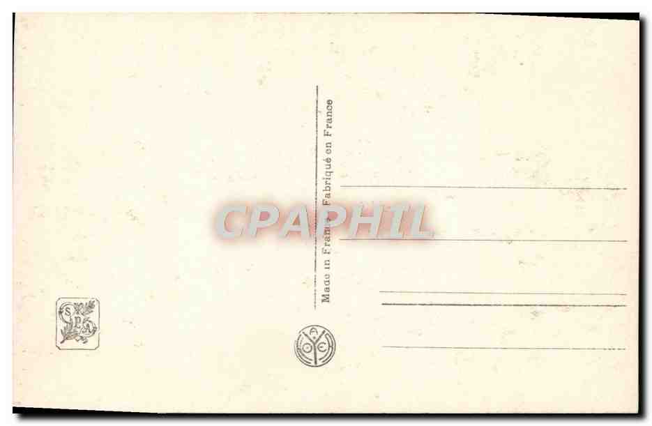 CPA Salon de Paris Rieder Vers la messe de minuit  — Verso