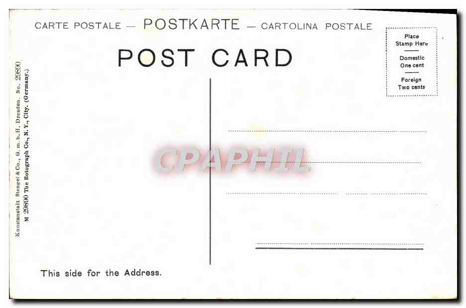 CPA Rezonville Militaria  — Rückseite