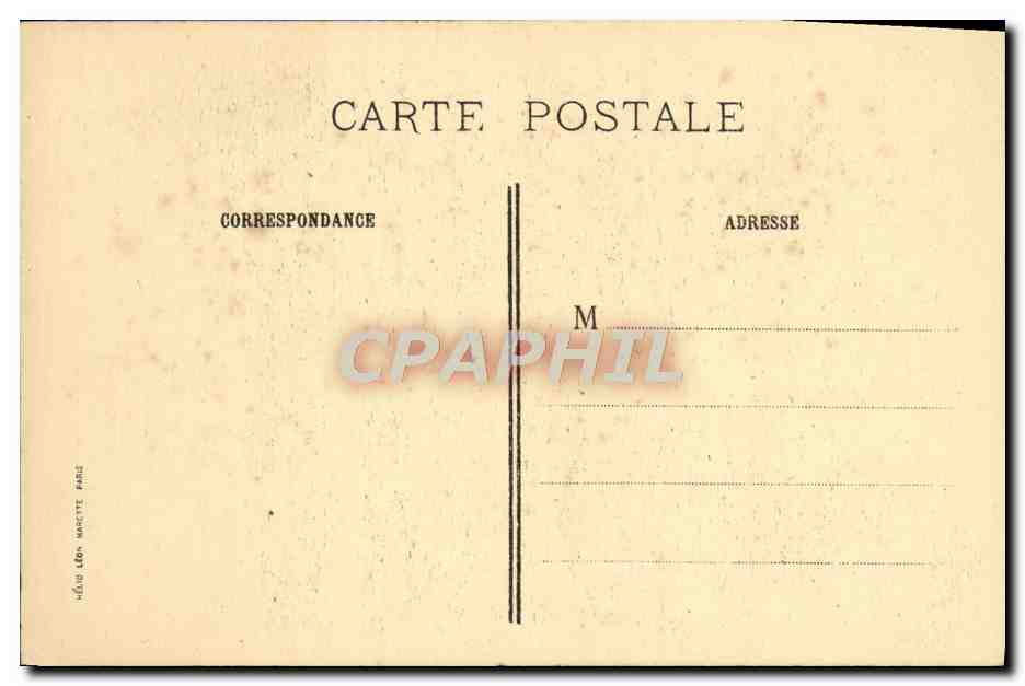 CPA Hubert Robert Ruines romaines Jacquemart Andre  — Rückseite