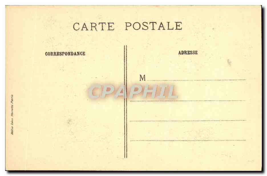 CPA Fragonard Tete de vieillard Musee Jacquemart Andre — Verso