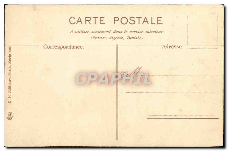 CPA Millet Glaneuses — Verso