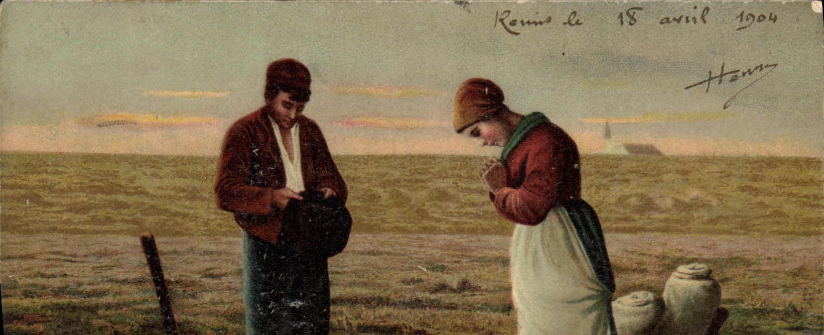 CPA Millet L'angelus