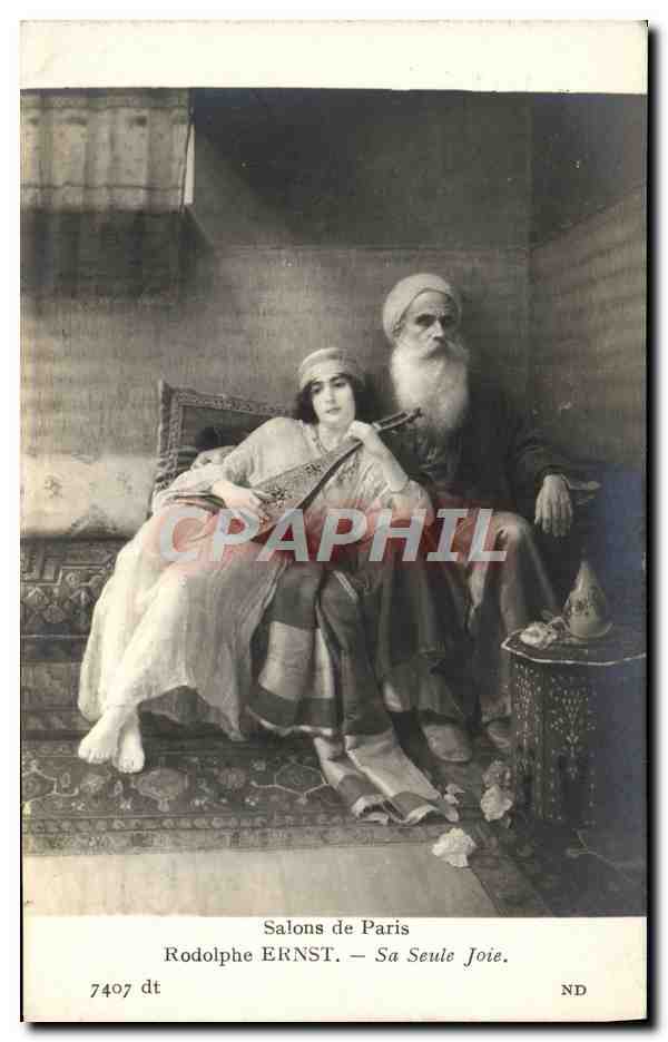 CPA Salons de Paris Rodolphe Ernst Sa seule joie 