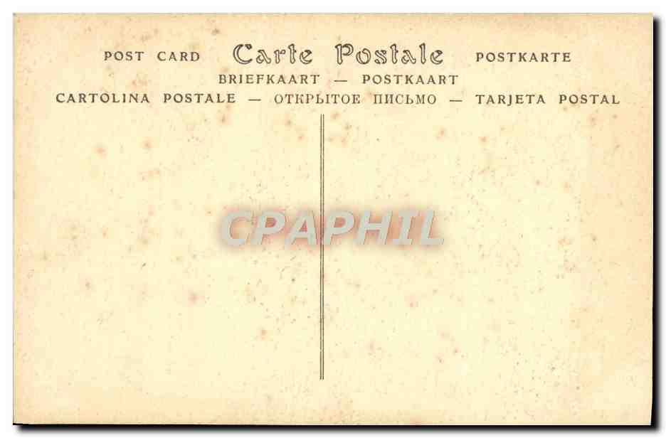 CPA Marie Antoinette d'Autriche  — Rückseite
