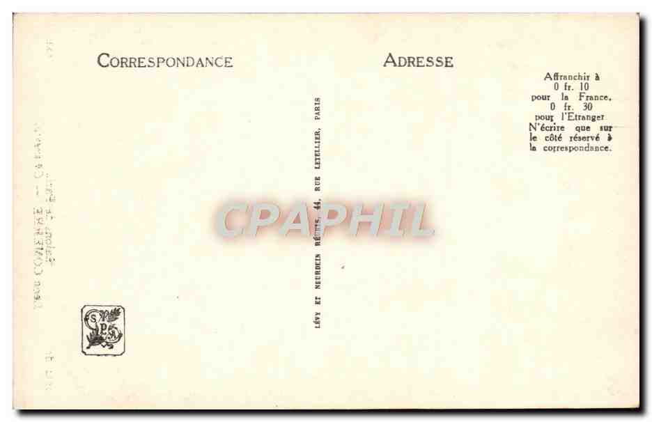 CPA Salons de Paris Leon Comerre Calinerie Chat Chien — Rückseite