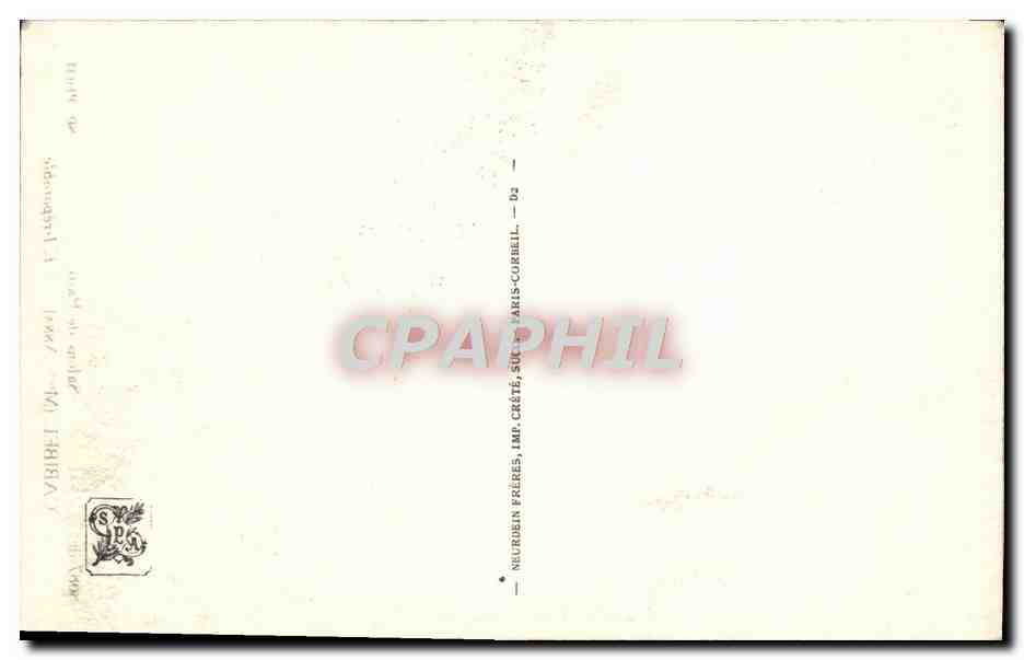CPA Fantaisie Salons de Paris Cabibel L'irreparable  — Verso