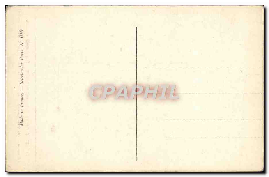 CPA Fantaisie Salons de Paris Voisard Margerie Vaches — Verso