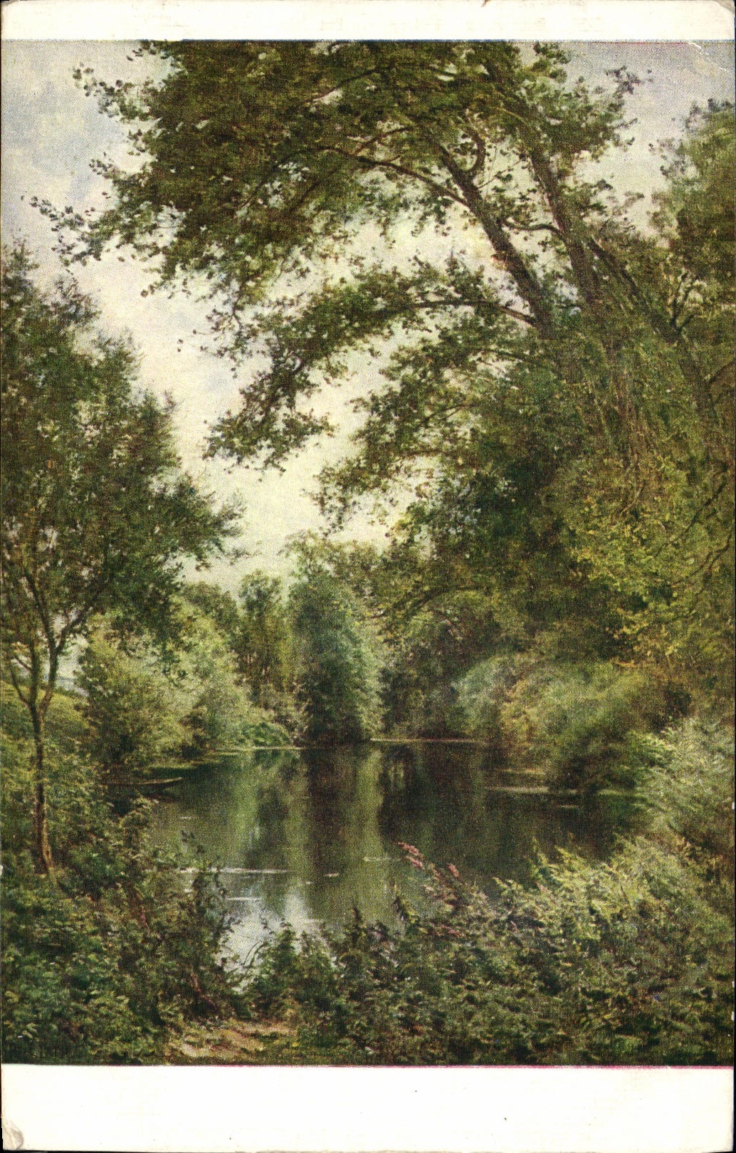 CPA Fantaisie Rene Fath l'etang 