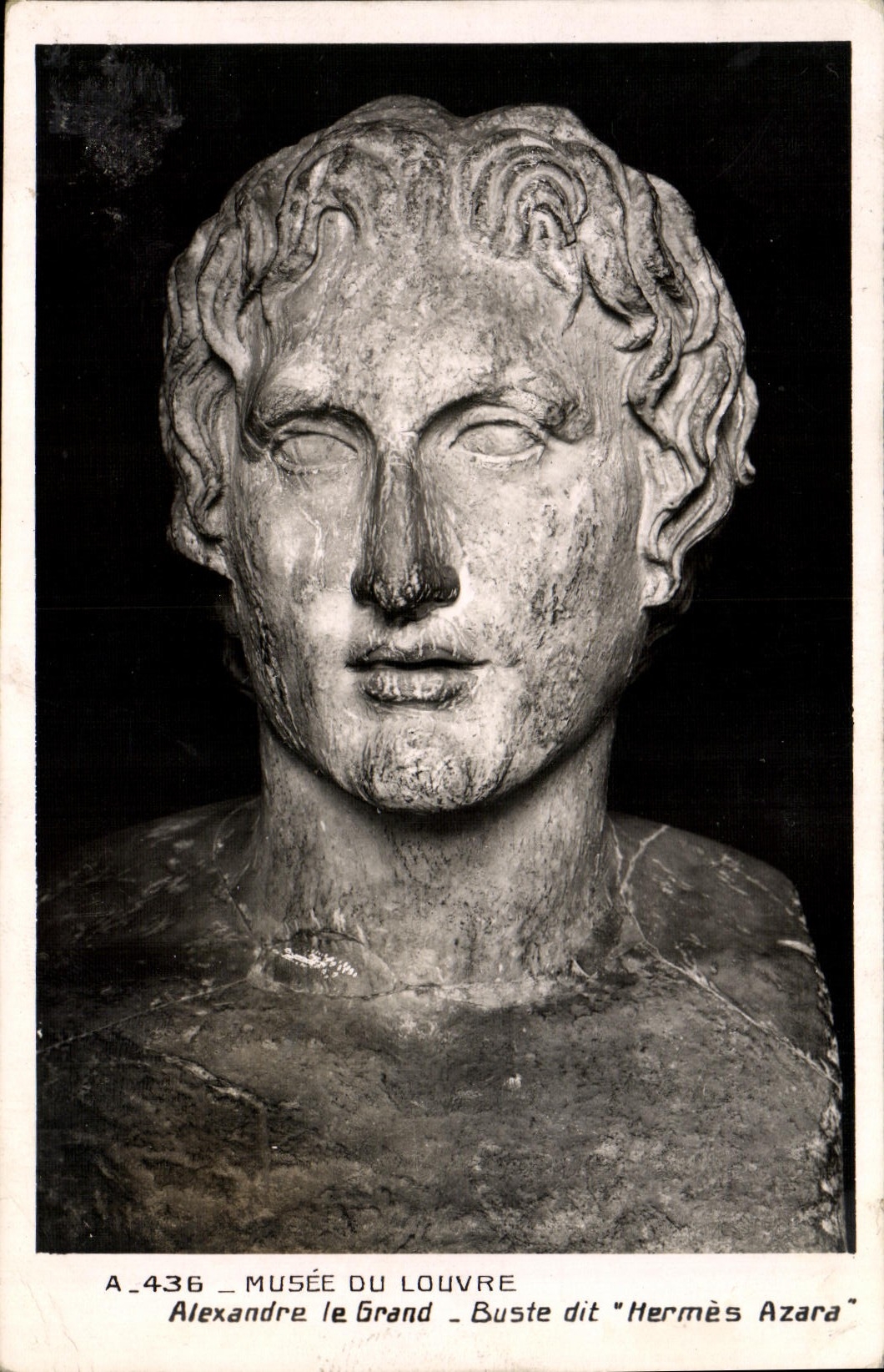 Alexandre le Grand — Buste dit "Hermès Azara" — Musée du Louvre — Éditions des Musées Nationaux