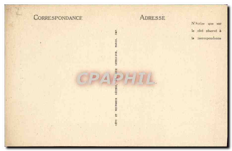 CPA Fantaisie Gabrielle d'Estrees au bain Musee Conde Chantilly — Verso