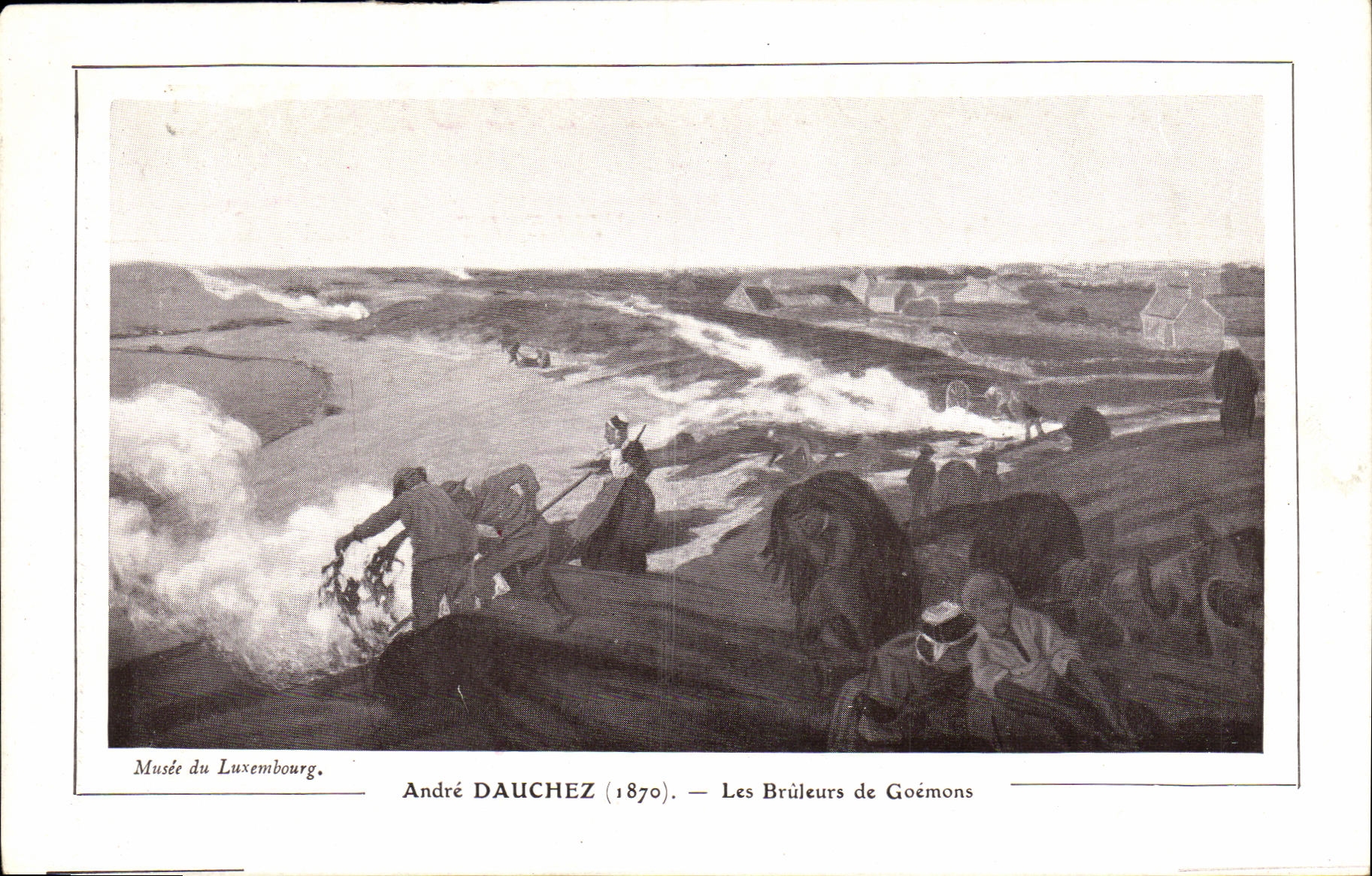 CPA Fantaisie Andre Dauchez Les bruleurs de Goemons 