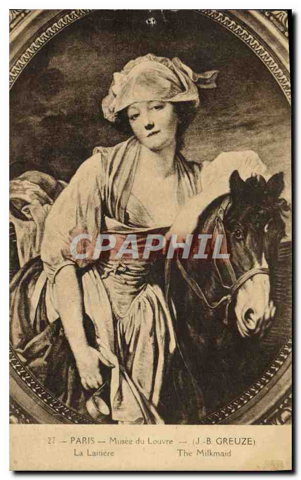 La Laitière — J.-B. Greuze — Musée du Louvre