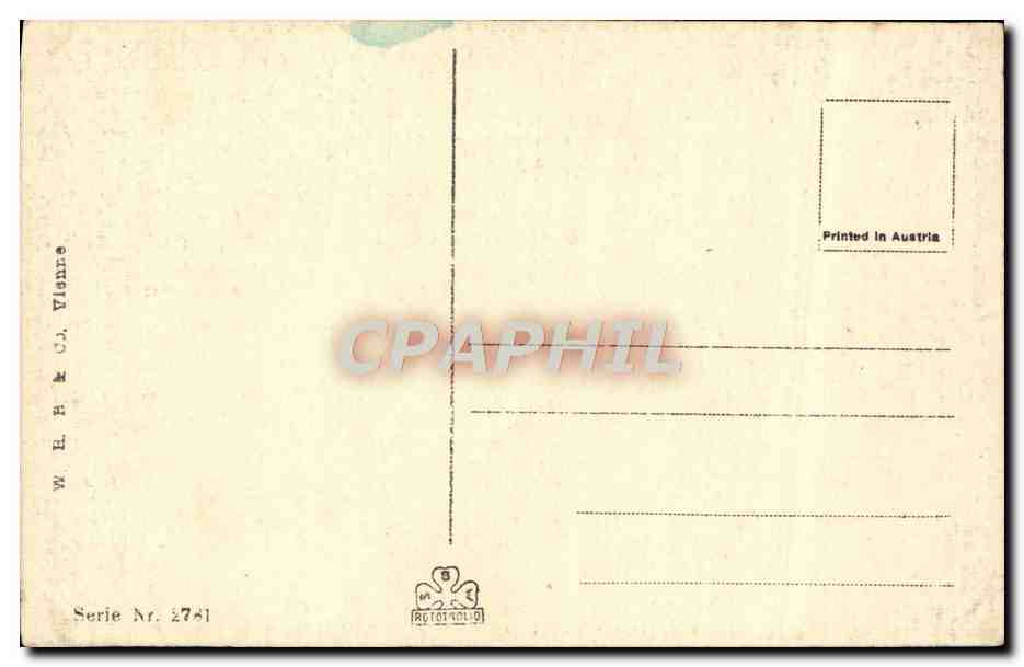 CPA Fantaisie Marine Bateau — Verso