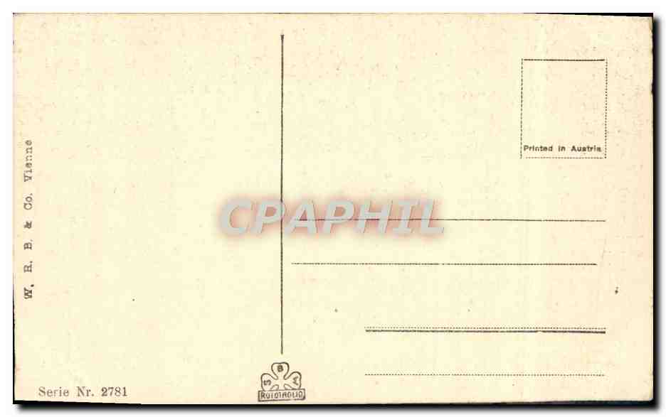 CPA Fantaisie Marine — Verso