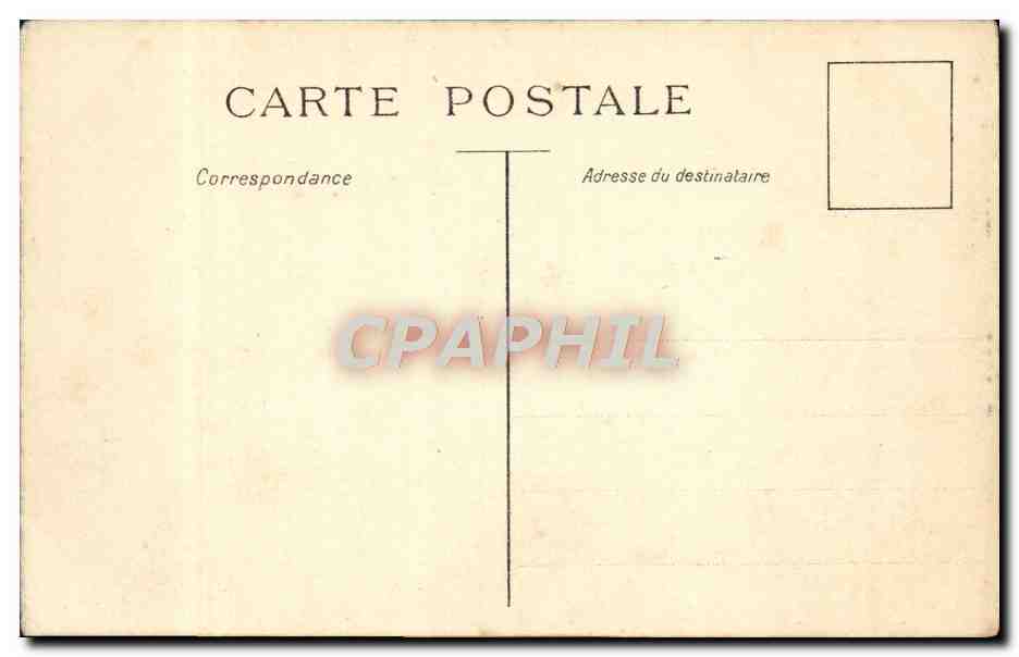 CPA Fantaisie Montagnes — Rückseite