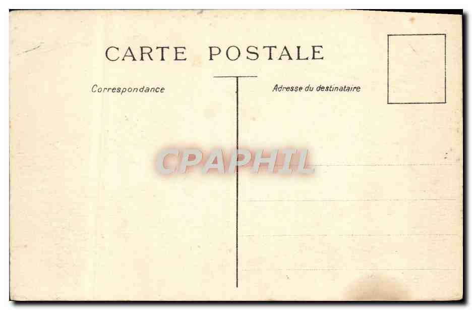 CPA Fantaisie Montagnes — Rückseite