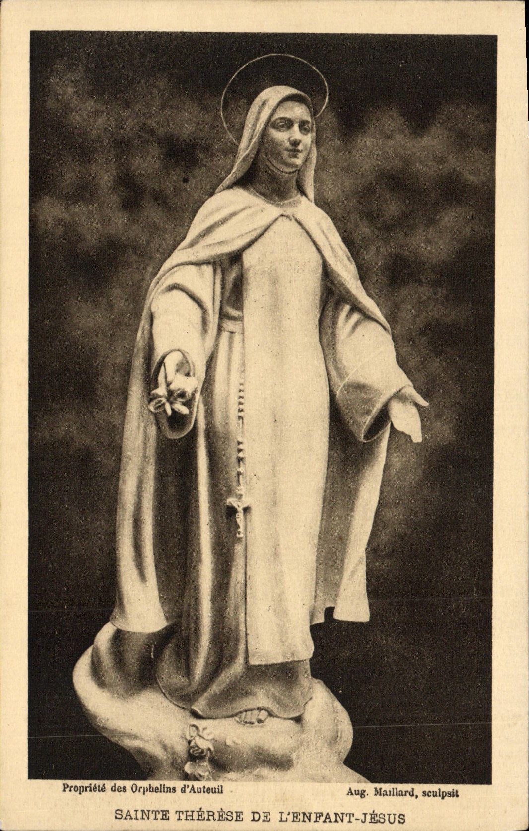 CPA Fantaisie Sainte Therese de l'enfant Jesus 