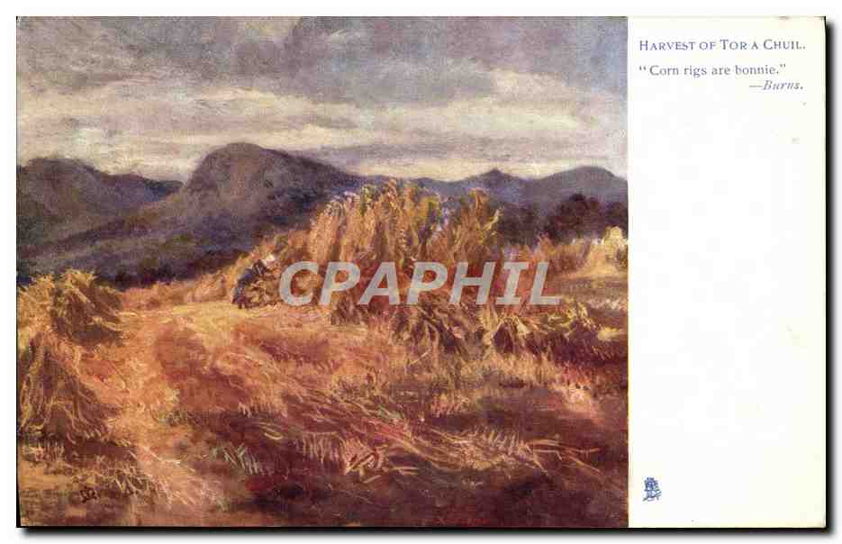 CPA Fantaisie Harvest of Tor a Chuil