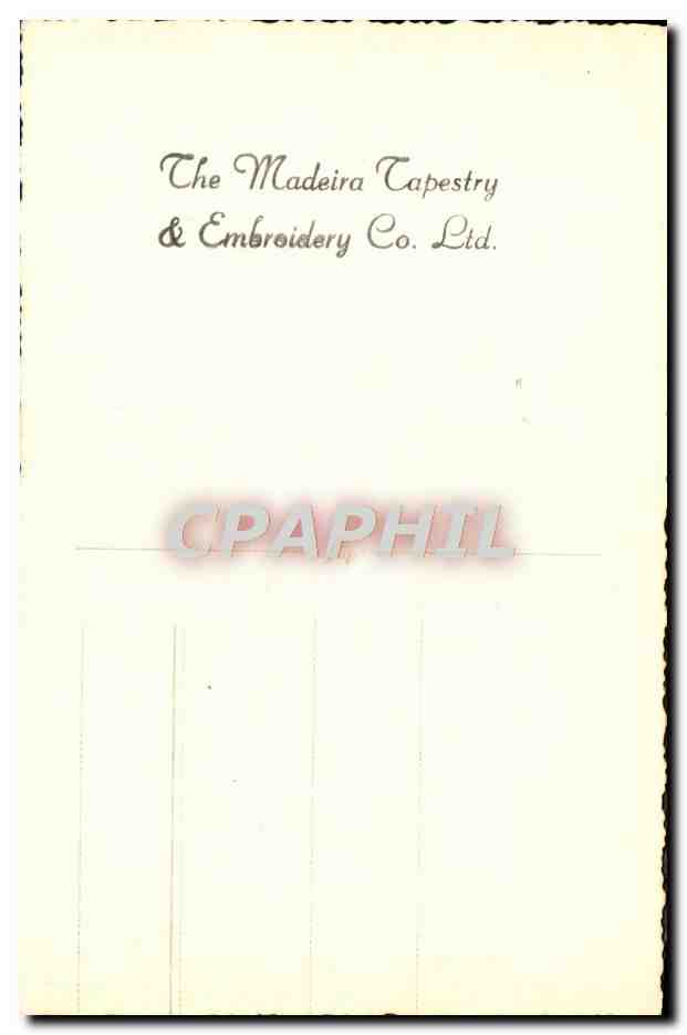 CPA Fantaisie Vierge a l'enfant — Verso