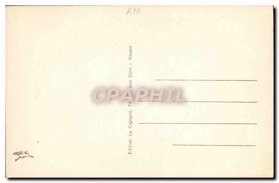 CPA Fantaisie Necessite n'a pas loi  — Rückseite